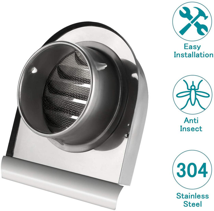 Козырек вентиляционный Fresh Air System 100 мм
