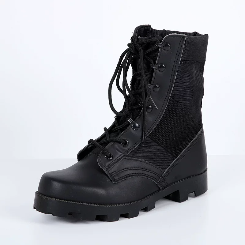 Tactics black high climbing boots