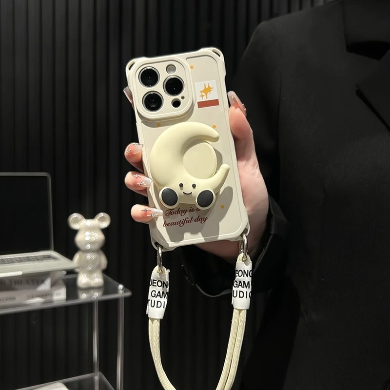 波点英語新アップル16promax携帯ケース15適用IP13四角穴開きロープケースxsmax|undefined