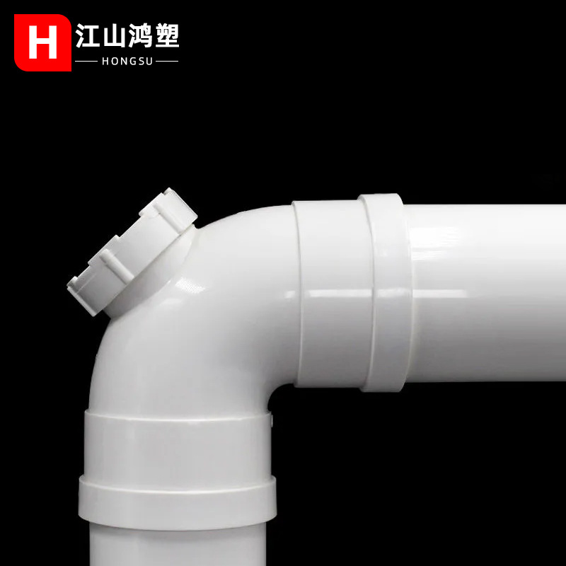 Codo de drenaje de PVC codo de 90 grados bajante de ángulo recto accesorios de tubería de suministro de agua conjunta