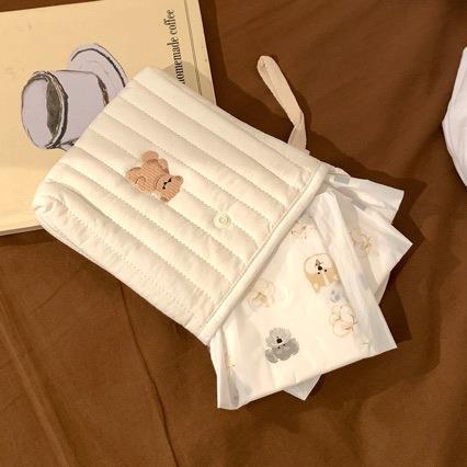 ミニかわいい正方形生理用ナプキンバッグ軽量ポータブル女性生理用ナプキン収納袋小物収納袋|undefined