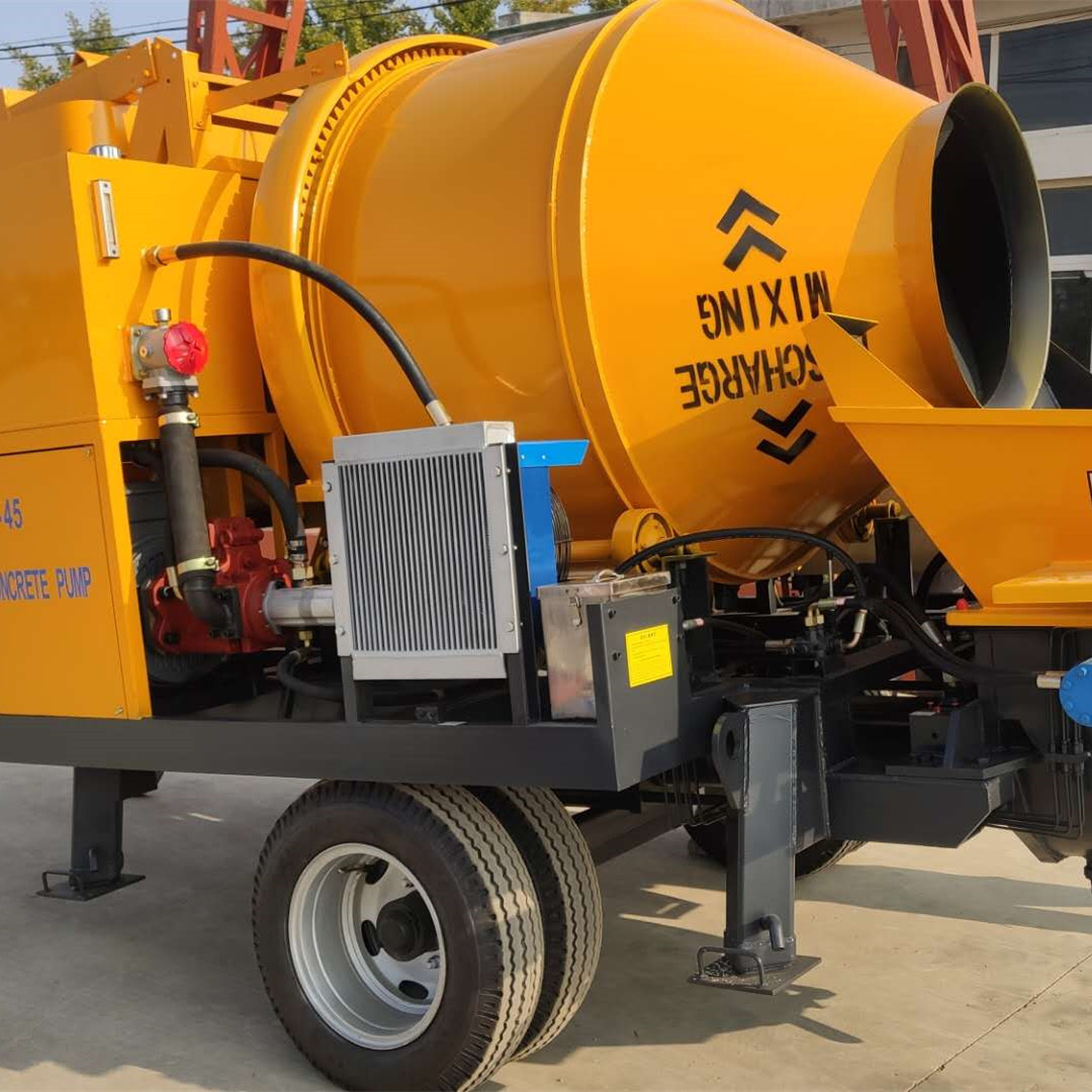 搅拌泵车 搅拌机带泵车 搅拌机带地泵 地泵带搅拌机 450搅拌泵机