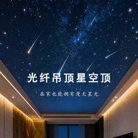 喷绘星空顶满天星银河星系图案炫彩星空顶多图案喷绘星光纤星空顶