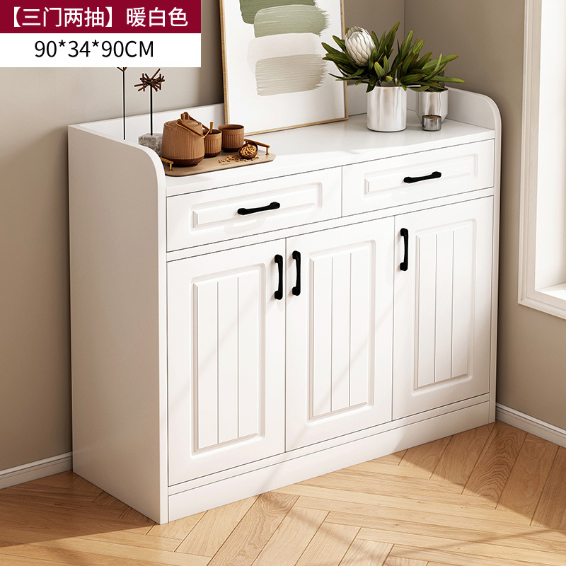 Pecho de cajones de estilo europeo dormitorio cama final gabinete de almacenamiento de pared moderno simple gran capacidad cajón armario