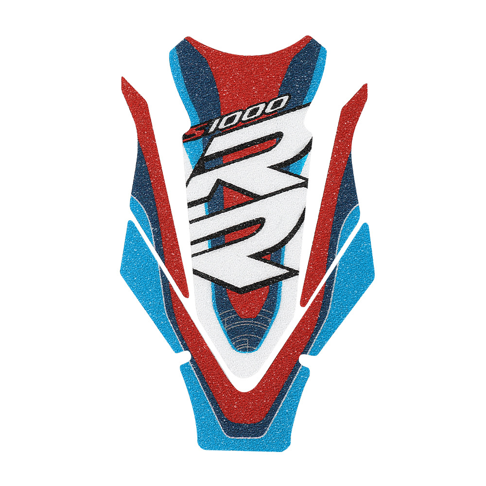 Adecuado para BMW S1000RR pegatina de tanque de combustible doble R calcomanía de espina de pescado modificación de la pegatina protectora del cuerpo 19-23 años