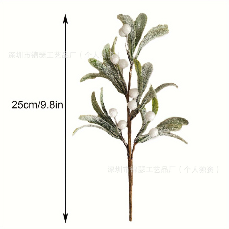 人造仿真圣诞槲寄生 绿植家居装饰品 圣诞装饰品挂件|undefined