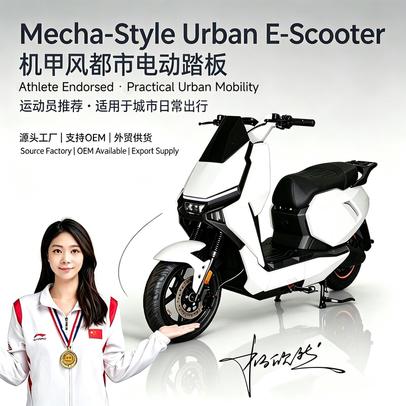 Export Adult Two-Seater Electric Scooters, Two-Wheeled Commuter Electric Vehicles, Direct Supply from Cross-Border Factories to Multiple Markets