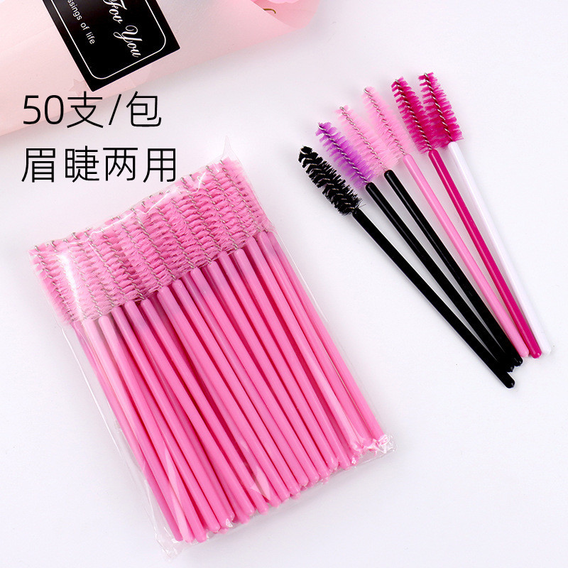 Fábrica directa transfronteriza barra sólida cepillo de pestañas cepillo de cejas cepillo de maquillaje cepillo de pestañas herramientas de belleza de pestañas barra sólida cepillo de pestañas