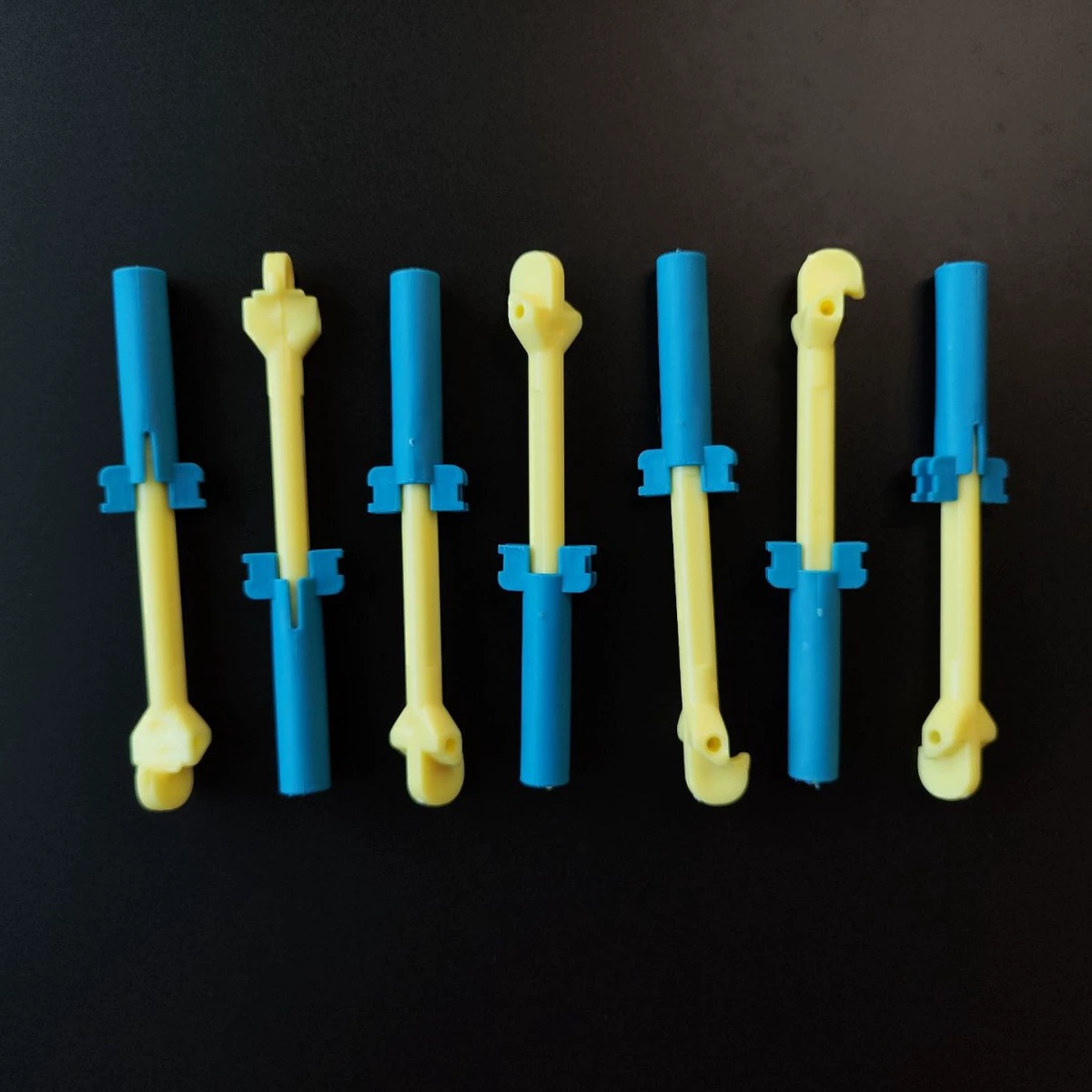 Трансграничная радуга резиновые ленты плетеный пластик большой крючок DIY резиновый браслет аксессуары крючком