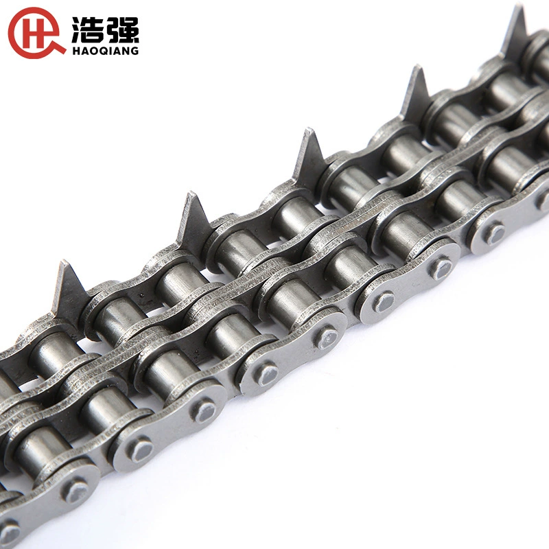 Цепь с острыми зубьями 08B-2, изготовленная на заказ производителем, односторонняя/двусторонняя, металлическая трансмиссионная цепь, нестандартная промышленная цепь
