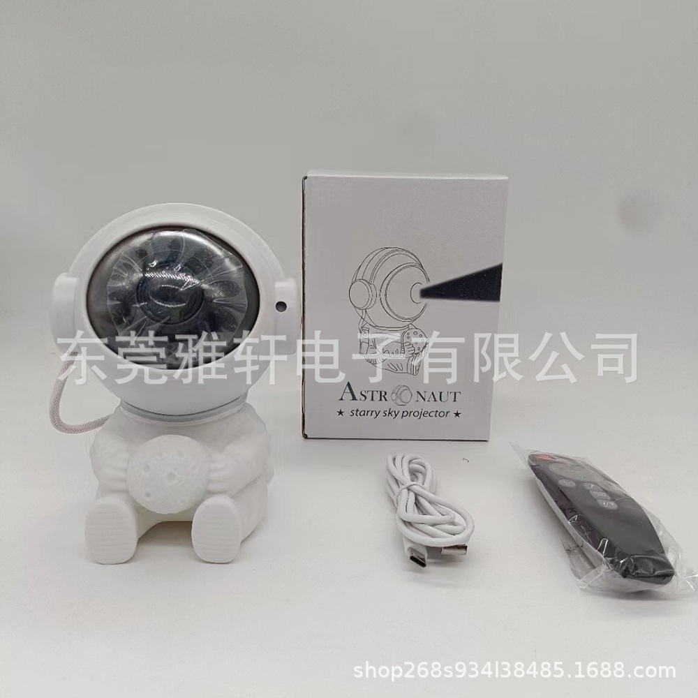 Transfronterizo de audio Bluetooth astronauta cielo estrellado lámpara de proyección Cielo estrellado control remoto atmósfera luz nocturna astronauta luz láser