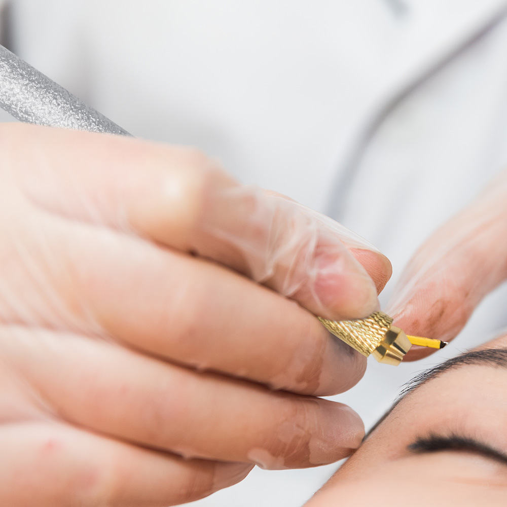 Engraved double-headed pattern embroidery pen, handmade pen pattern embroidery needle holder, eyebrow embroidery handmade mist pen, embroidery pen pattern embroidery