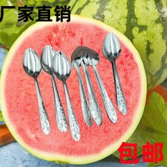 卸売りステンレススプーン商用一度にスイカスプーンを食べます。