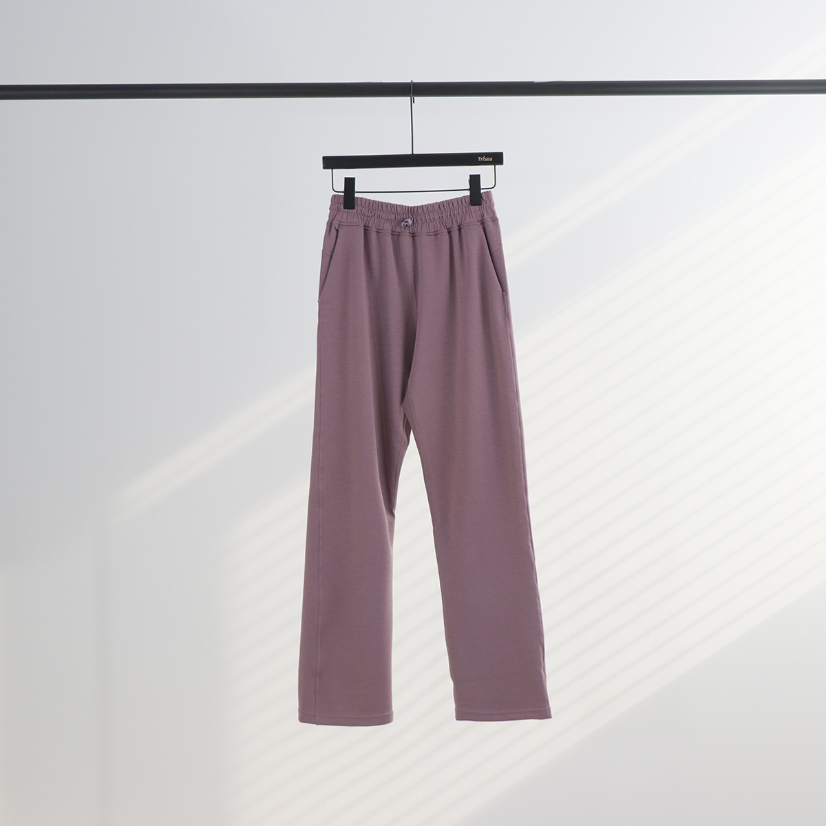 LULU, el mismo modelo de pantalones de aire casuales de cintura alta, pantalones de piernas largas, nuevos productos para mujeres.