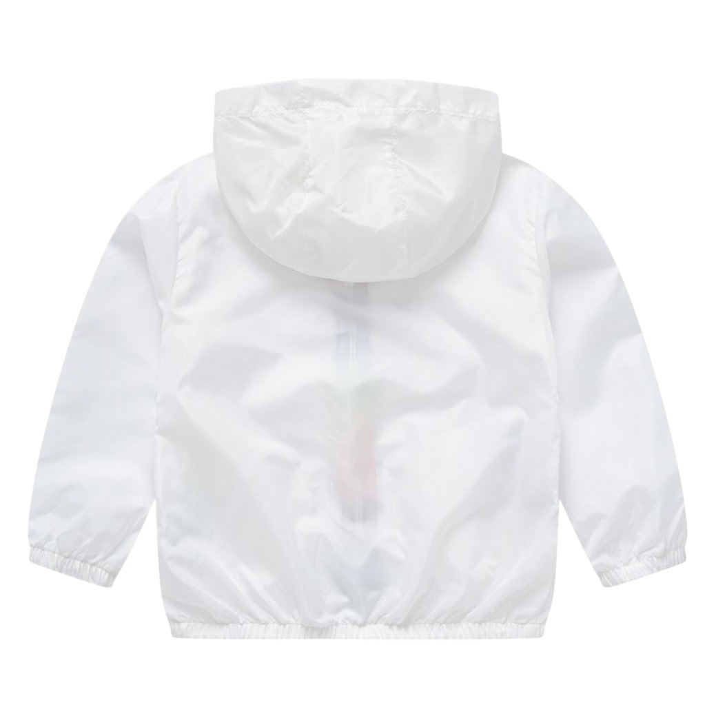 Summer New Children's Clothing Children's Sunscreen Coat Boys' and Girls' Skin Coat Rainbow Hooded Sunscreen Clothes Air-conditioning Shirt