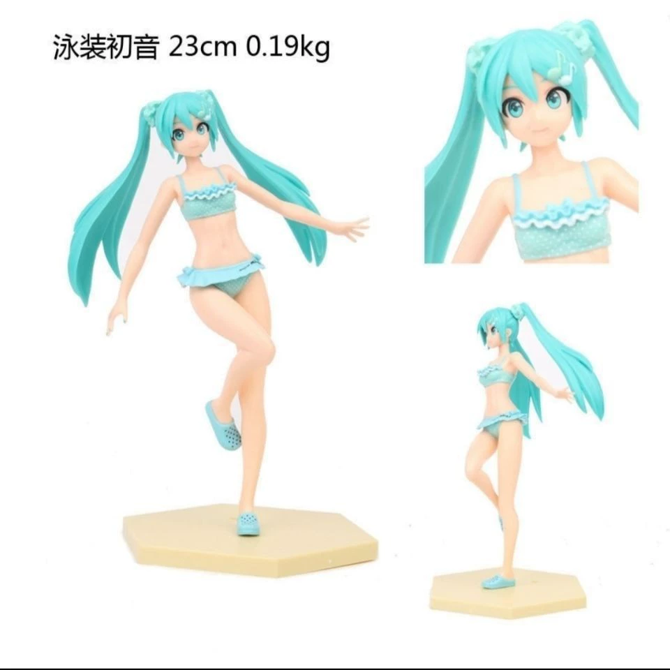 Оптовая продажа за счет Hatsune Miku, Хацунэ Мику, Хацунэ Мику, двухмерная красивая модель девочки корпус украшение для девочек