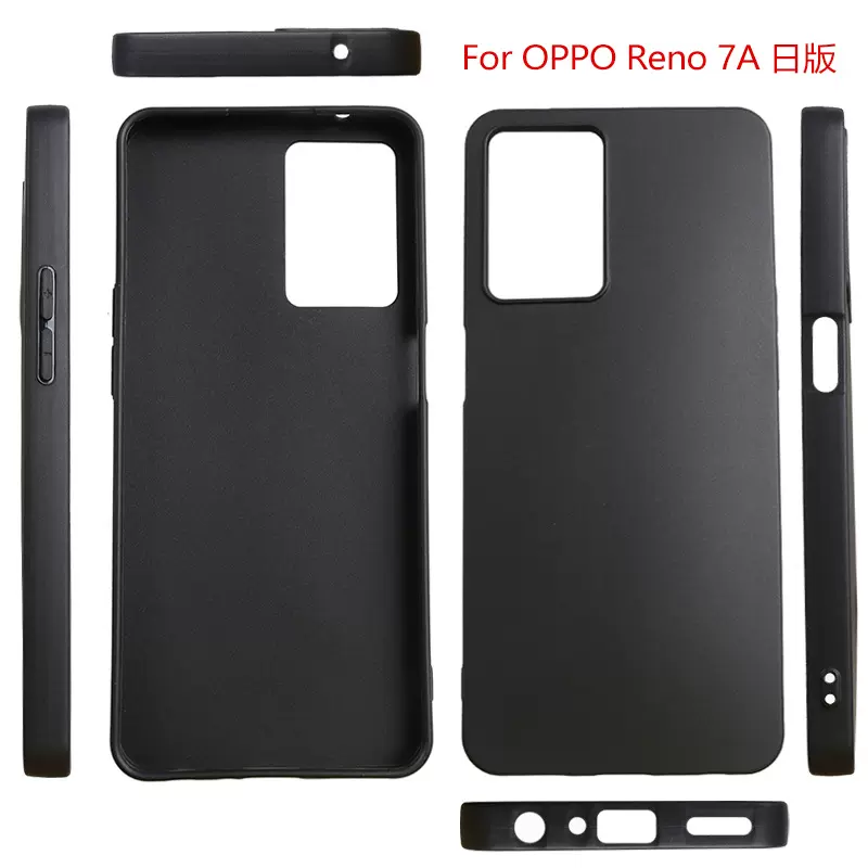 适用OPPO Reno 7A日版9A透明5A全磨砂3A手机壳TPU包边素材A保护套