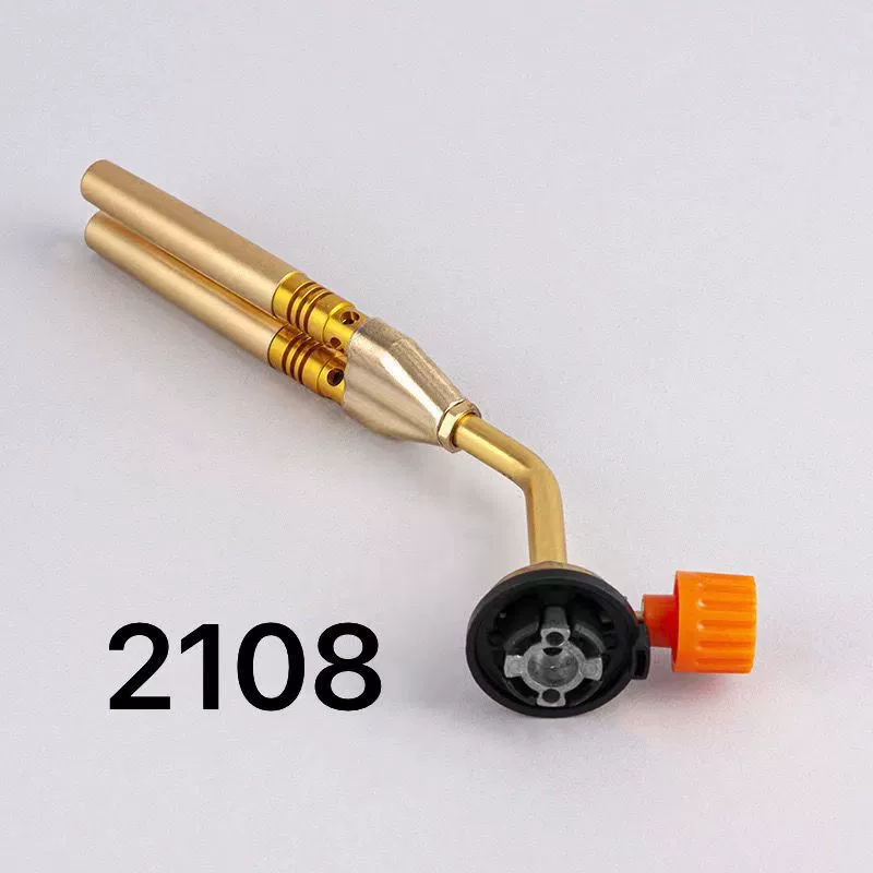 Пистолет-распылитель с двухтрубным зажимом из чистой меди, кондиционер, медная трубка, алюминиевая трубка, Сварка барбекю, точечный распылитель углеродного газа KLL-7011