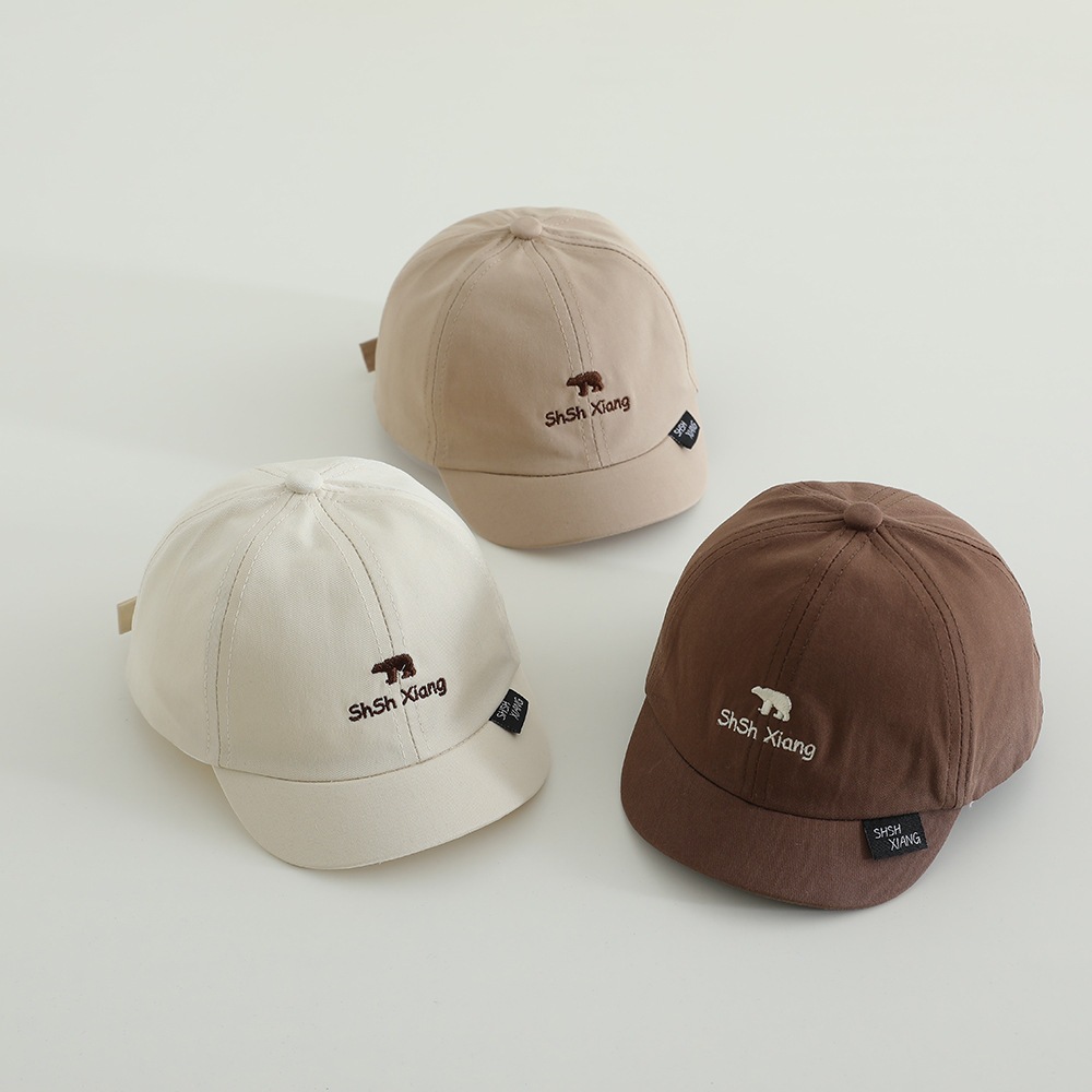 Sombreros para bebés primavera y otoño delgados para niños bebés gorra de lengua de pato lindo super lindo sombrero de béisbol para niños sombrero de sol de otoño cornisa