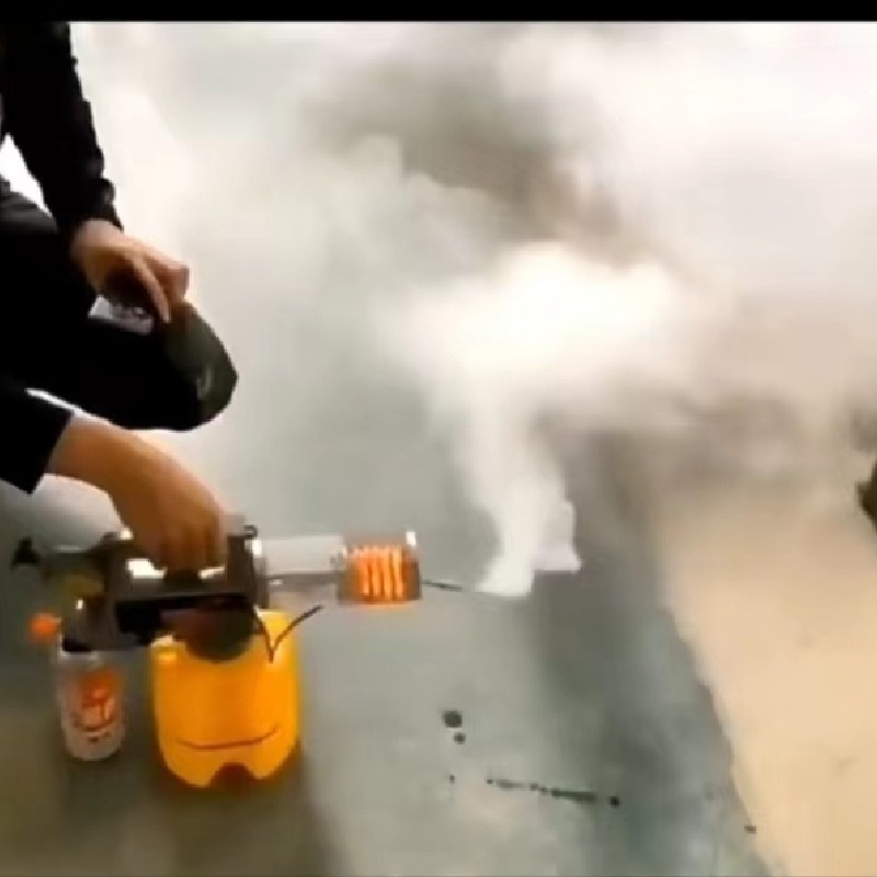 2L pulverizador de insecticida de butano fotográfico pulverizador portátil pulverizador de humo portátil pequeño pulverizador térmico