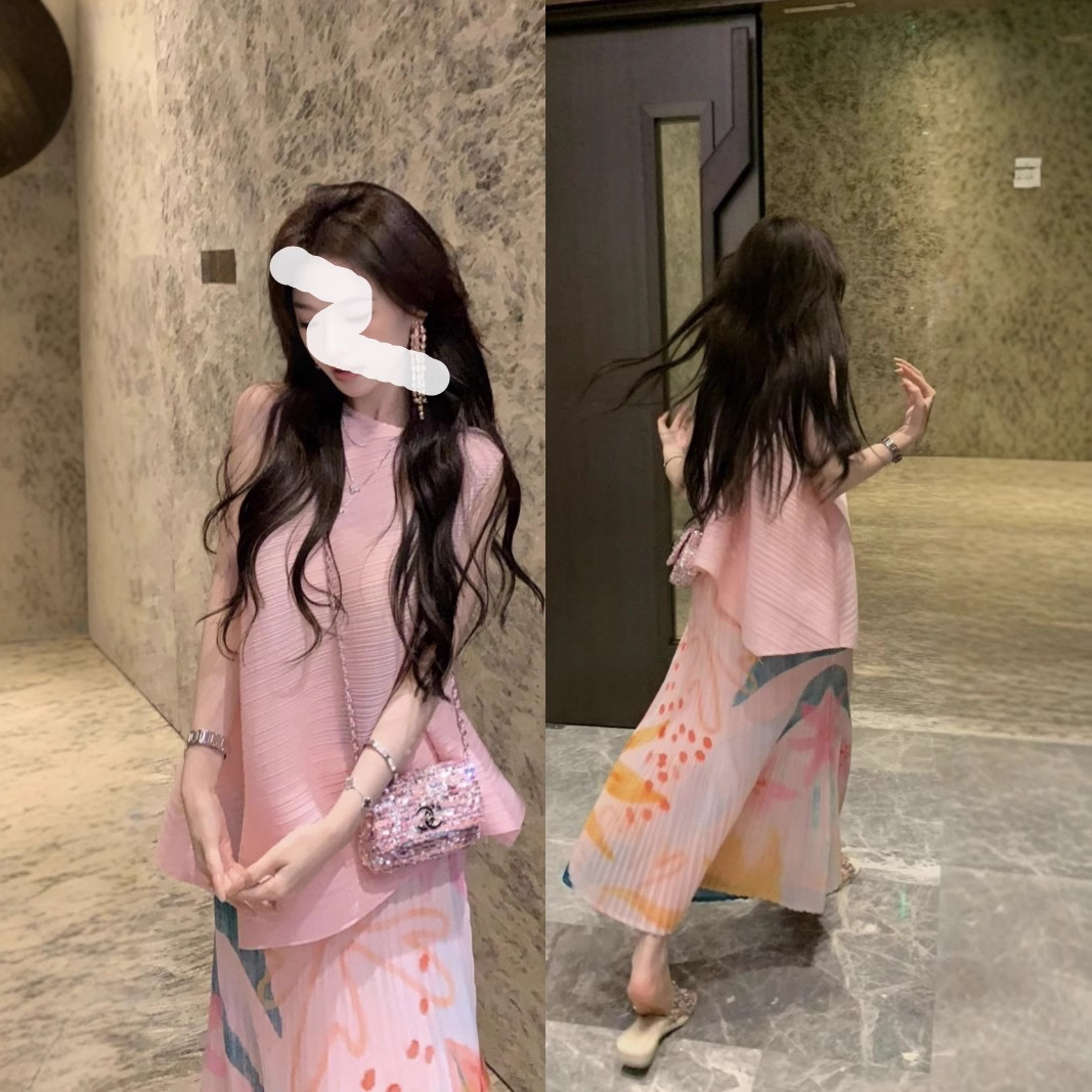 Travel And Leisure Wear Light Luxury High-grade Suit Two-piece Set