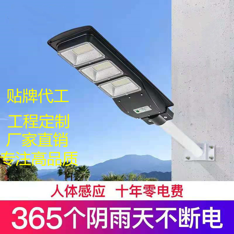 Cross-Border solar integrated street light led human body induction light new rural Huimin garden light JY8890 street light