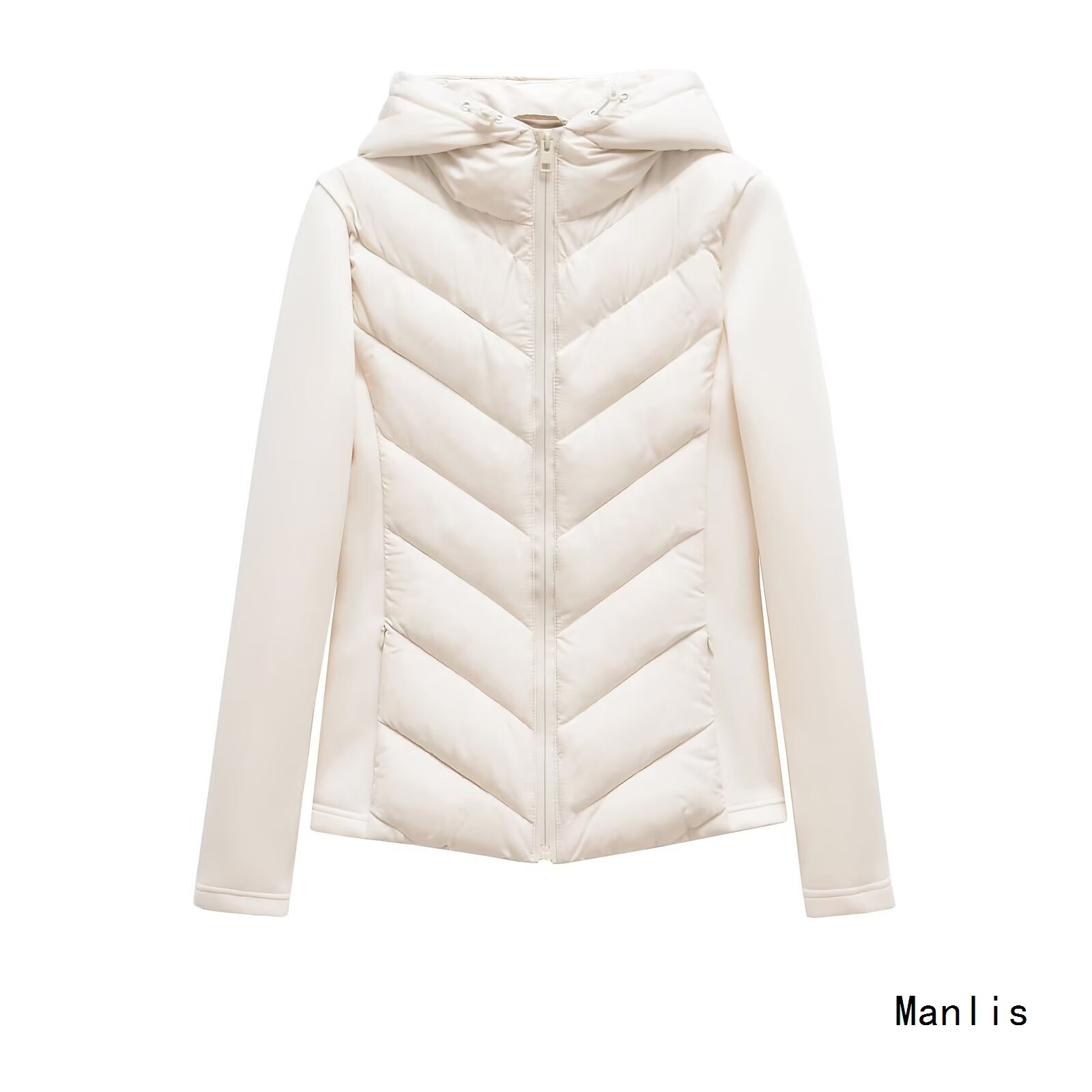 Z ropa de mujer transfronteriza al por mayor estilo europeo y americano 2025 otoño e invierno nuevo estilo delgado chaqueta de algodón con capucha 8073227