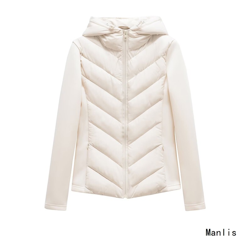 Z Cross-Border Women's Clothing Wholesale European and American Style 2025 Autumn and Winter New Slim Fit Hooded Cotton Jacket 8073227 Z Cross-Border Women's Clothing Wholesale European and American Style 2025 Autumn and Winter New Slim Fit Hooded Cotton Jacket 8073227