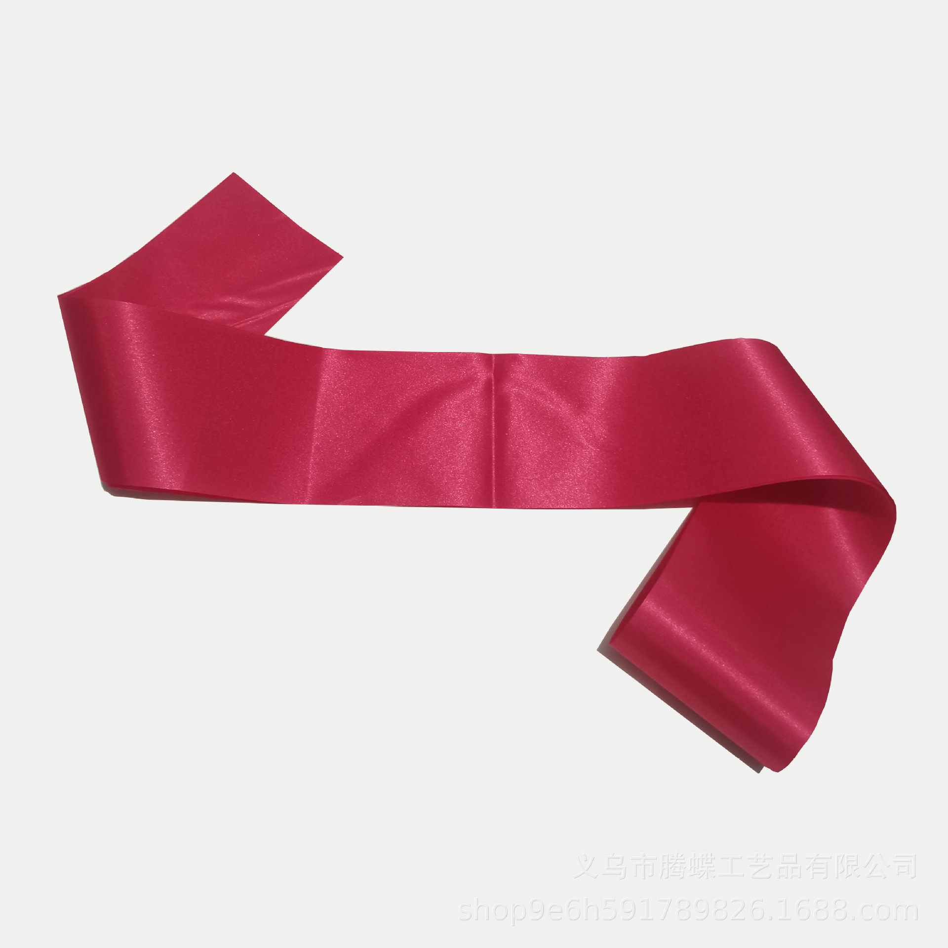 色丁布光板玫红