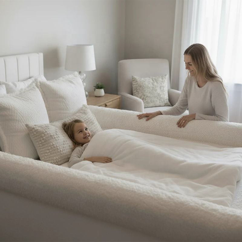 New Human Kennel Fence Sheet Sheet Sheet Chenier Warm Skin-friendly Removable And Washable All Around Package With Hemming_voghion.com