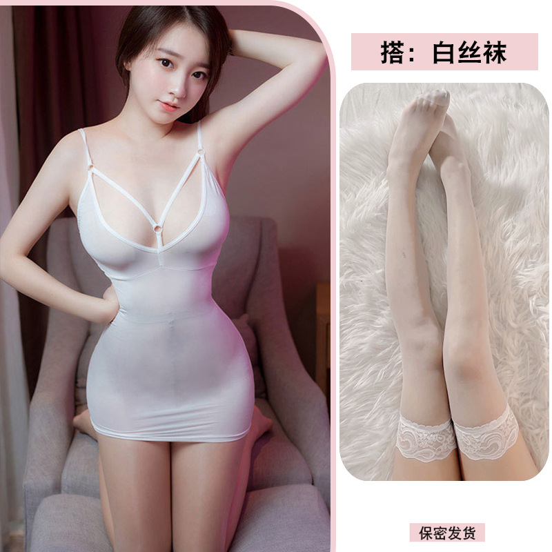 흰색 + 흰색 스타킹