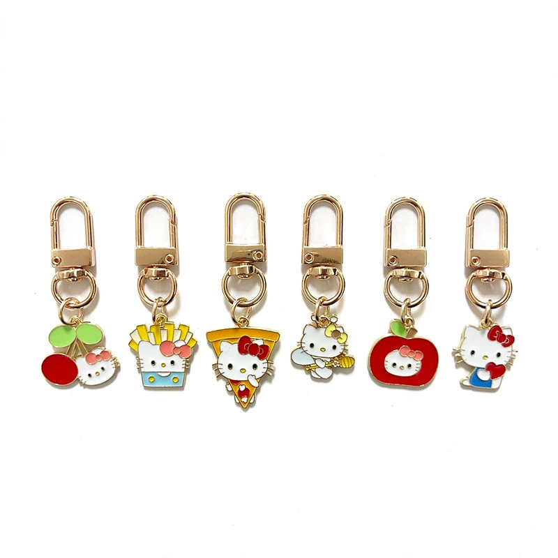 Hello Kitty, Hello Kitty, японский милый брелок, USB-флешка с молнией, наушники, сумка для аксессуаров, подвеска