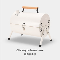 淄博オーブン屋外ポータブルバーベキューbbq庭焼肉ストーブ家庭用炭炉煙突なしカーボン焼き