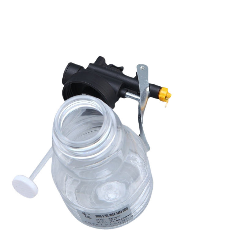 Machine oil dripping pot manual home small machine oil gun long mouth injection high -pressure transparent machine oil pot oil injection 5