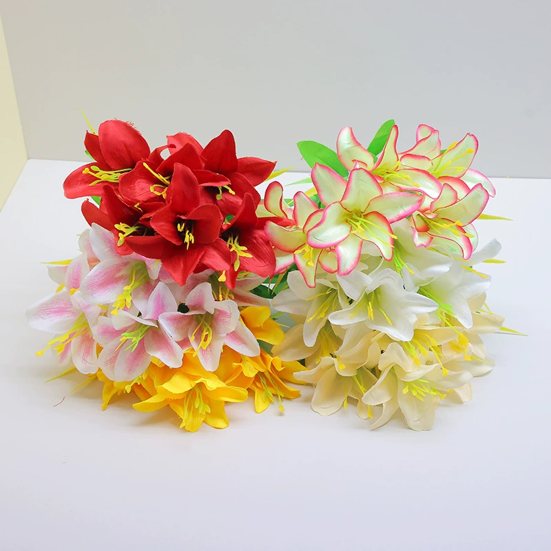 Маленькие лилии и лучи торговый центр ландшафтного моделирования большой садоводческий проект цветочный ящик цветочный ящик дверной гирлянды оптовая продажа