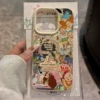 Ng00928 [antique white litchi pattern shell] anime newspaper 8