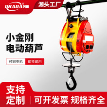小金刚电动葫芦220v家用小吊机便携式悬挂升降机微型遥控电葫芦