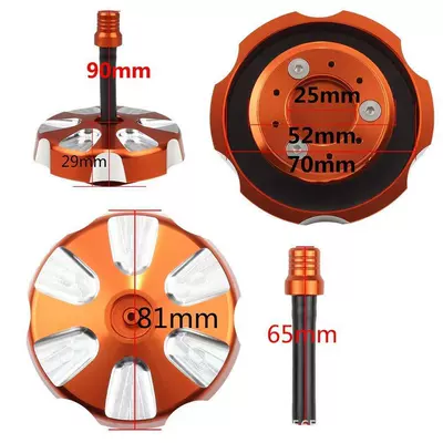 Sx/Xcf-W/Xc-W/Xc-F/Xc/Xc-W/Exc/Exc-F Motorcycle Fuel: Tank cap