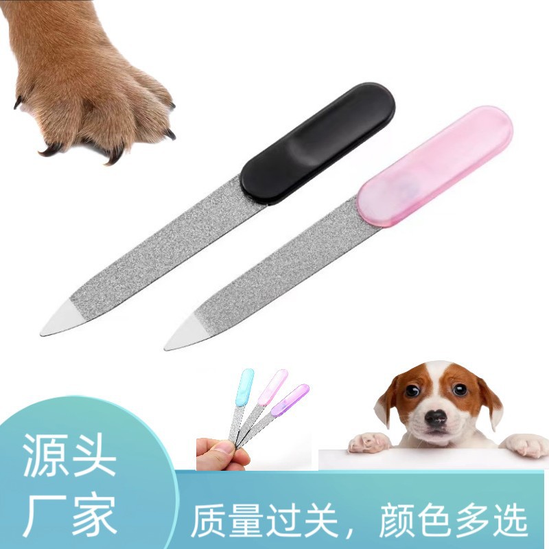 matte hygienic file stainless steel for nails for manicure