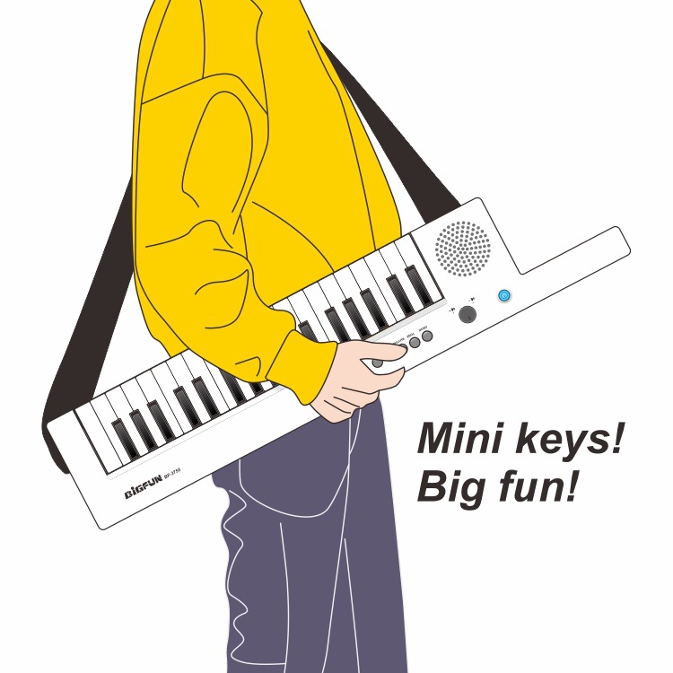 跨境亚马逊儿童电子琴 37键玩具钢琴乐器音乐礼物一件代发