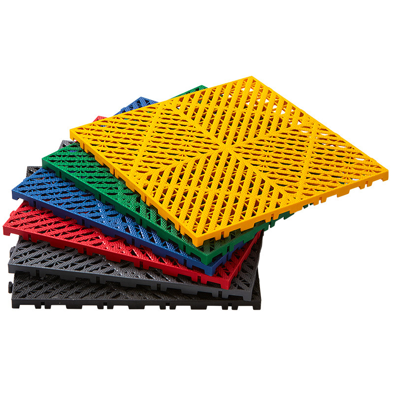 2 cm nueva energía vehículo especial parrilla de suelo pila de carga estacionamiento aislante ignífugo empalme estera de suelo placa de malla