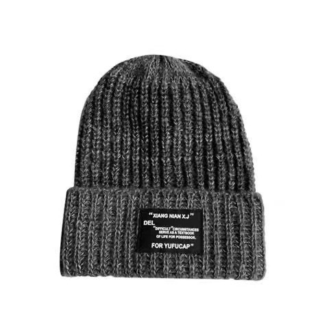 New type of for women, loose board, pile up woolen high aesthetic value, knitted , small face, warm and thick thread_voghion.com