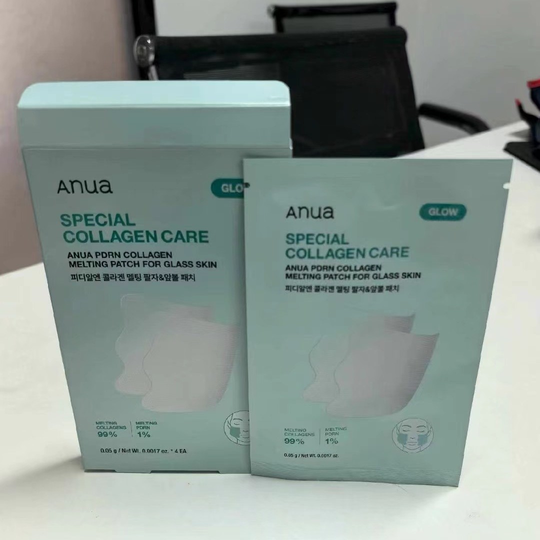 Korean New Product Cross-Border Anua Nasolabial Fold Patch Pdrn Collagen Neck Wrinkle Patch Factory Direct Advantage Supply