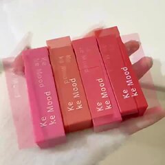 kekemood マットマット口紅口紅ベルベット美白女性パウダー長期持続着色水のような保湿リップグロス卸売