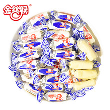 金丝猴牛奶糖圆柱形奶糖老式奶味软糖结婚喜糖怀旧糖果休闲小零食