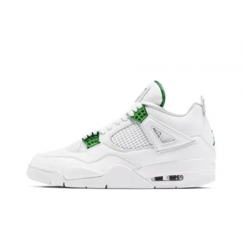 莆田靴工場卸売 AJ4 ホワイトセメント電気母オレオ大学ブルー Joe 4 外国貿易男性と女性のスポーツバスケットボールシューズ|undefined