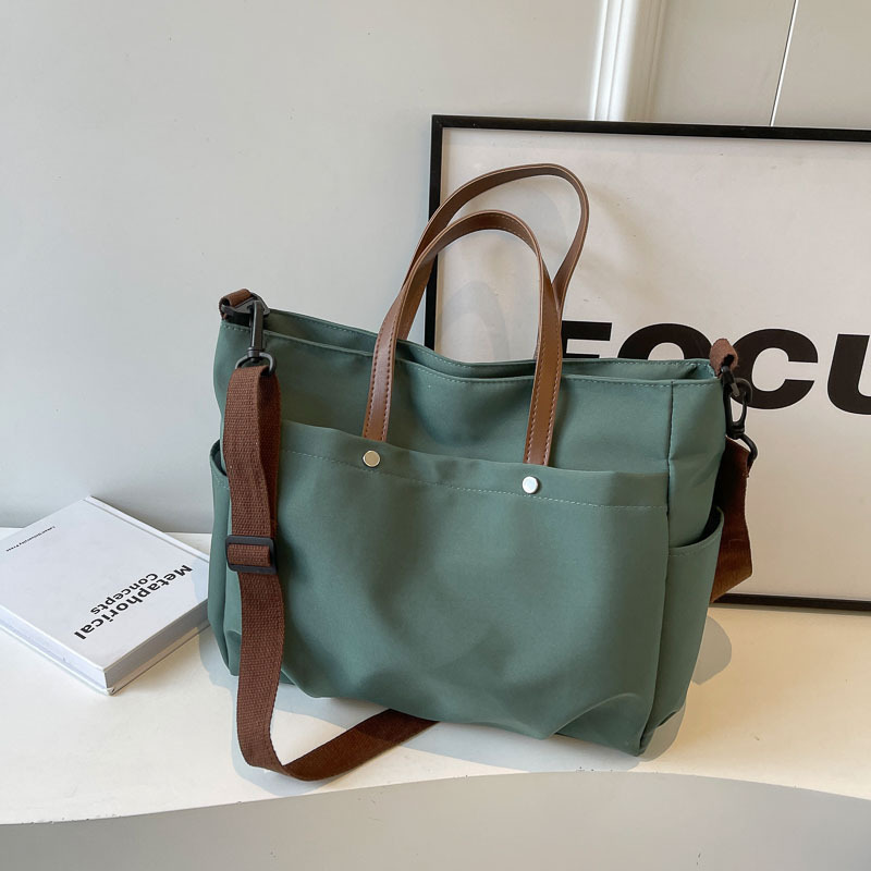 Cross-border New Large Capacity Canvas Shoulder Bag All-match New Shoulder Crossbody Bag Computer Bag Commuter Tote Bag Cross-border New Large Capacity Canvas Shoulder Bag All-match New Shoulder Crossbody Bag Computer Bag Commuter Tote Bag