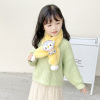 Demi-season keep warm children's cute scarf for boys, 2023 collection