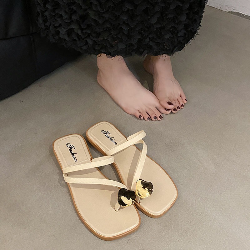 2023 nuevas zapatillas de estilo coreano sandalias antideslizantes de fondo grueso para mujer Zapatillas de desodorante antideslizantes diarias de verano para mujer