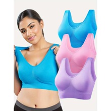 Y 19546 Seams Yoga Sport Bra �޸�Ȧ�٤���� �羳��Ӧ